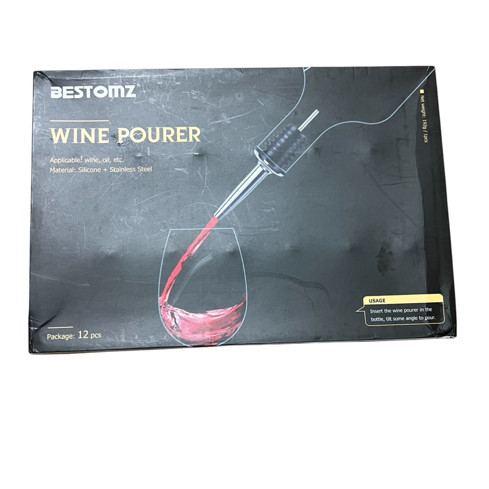 BESTOMZ®️ Wine Pourer, Aerators, 12 Pieces - Picture 6 of 11